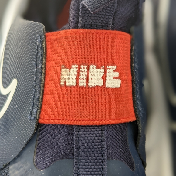 Nike Kids Size 13.5C (Little Kids) Navy Blue Flex Running Shoes - Picture 5 of 13